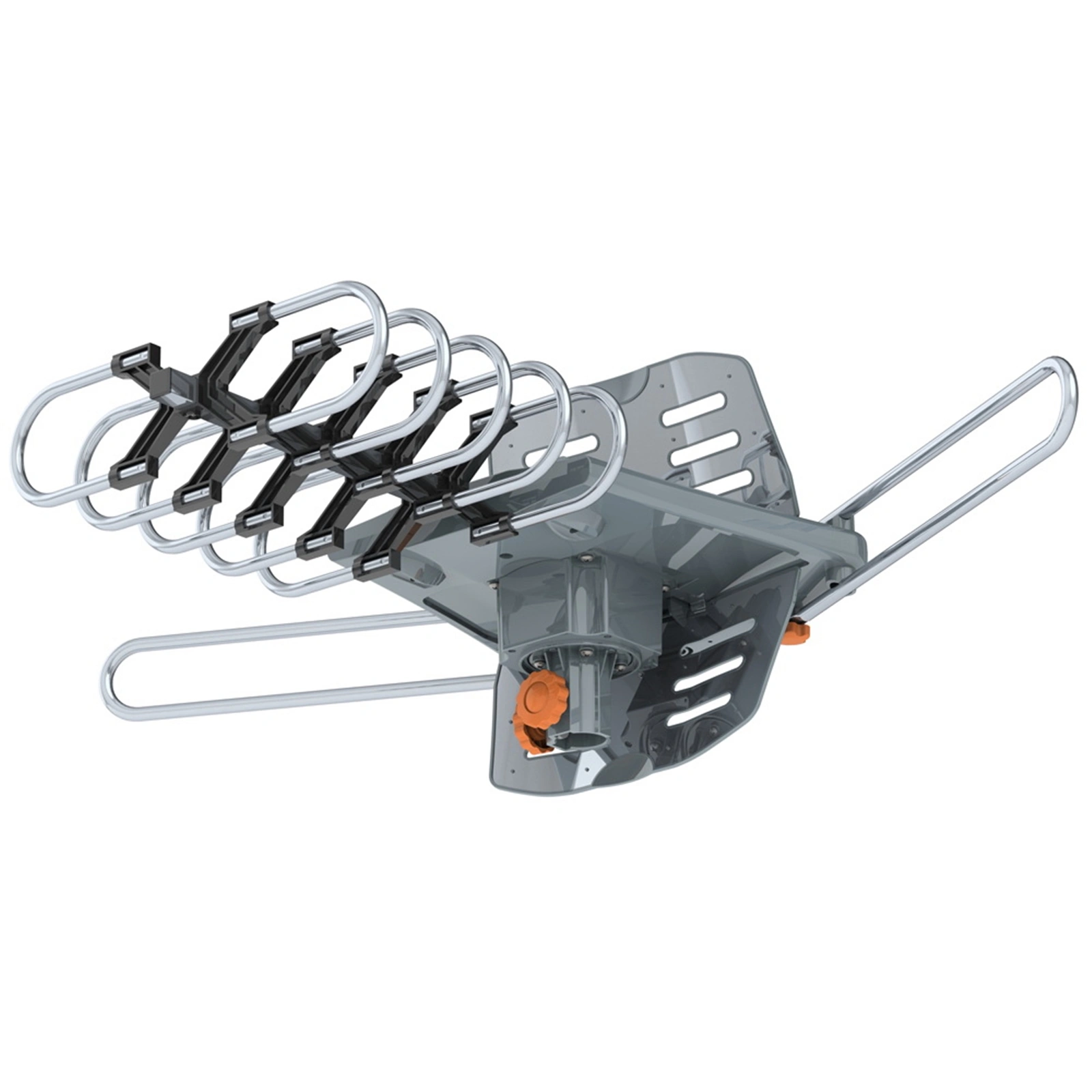 360° Dual Band Outdoor Antenna 28-36dB Gain UV Resistant with US Plug view 25