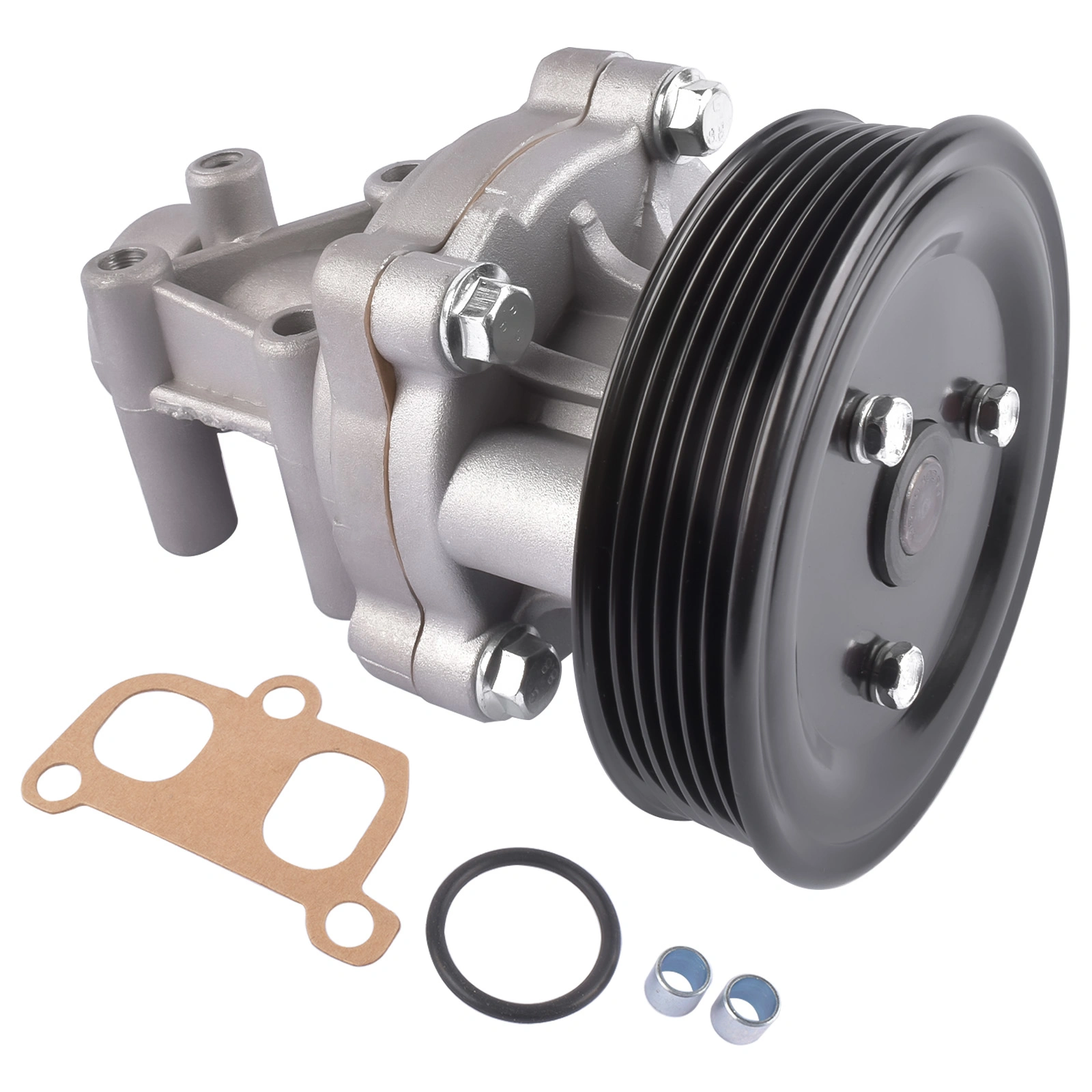 Coolant Water Pump Fits for Hyundai Sonata Kia Optima Sportage Sorento 2.4L 2011-2014 view 3