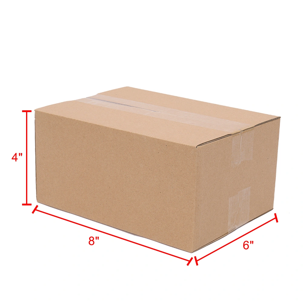 100 Corrugated Paper Boxes 8x6x4"(20.3*15.2*10cm)Yellow view 17