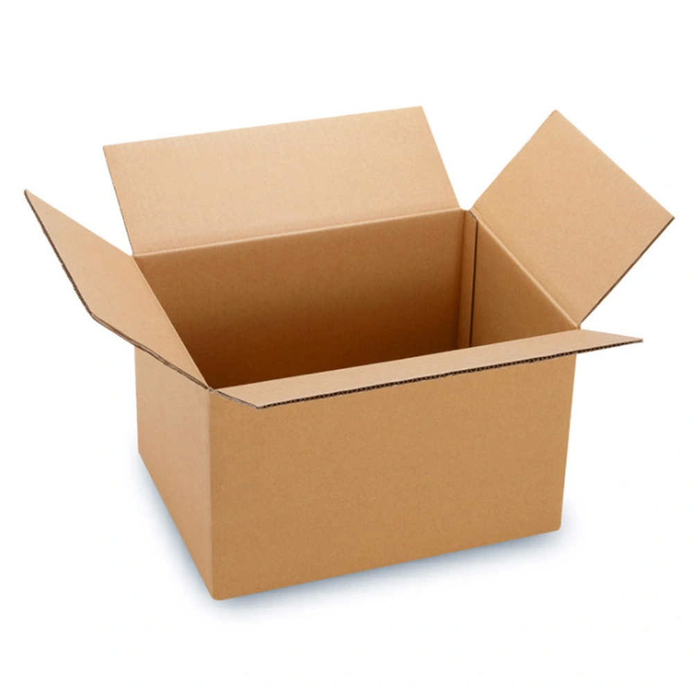 100 Corrugated Paper Boxes 8x6x4"(20.3*15.2*10cm)Yellow view 3