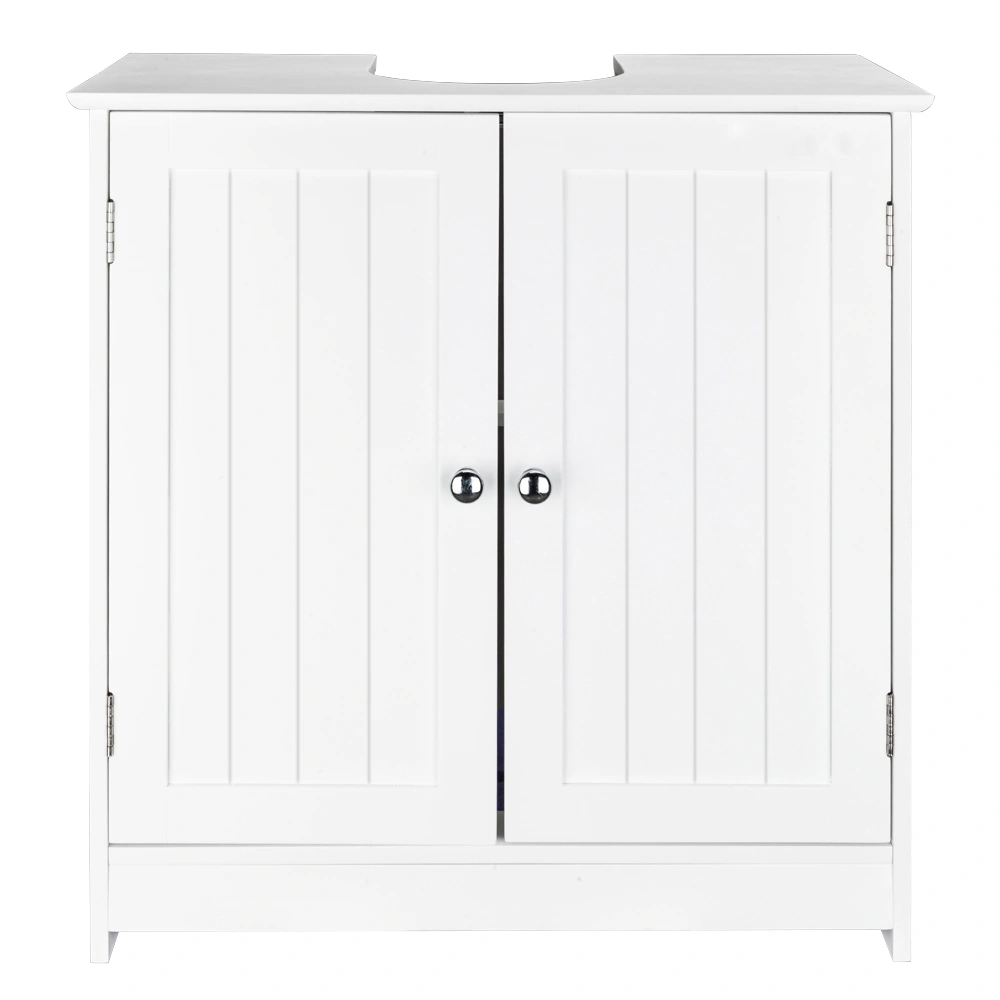 Storage Furniture Bathroom Sink Cabinet White view 4