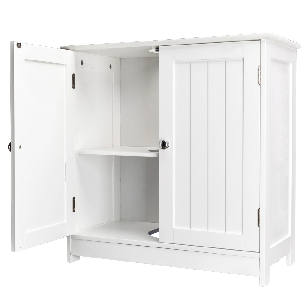 Storage Furniture Bathroom Sink Cabinet White view 5