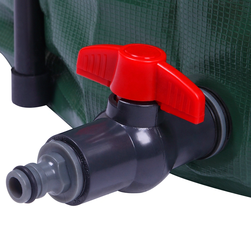 50 Gallon Folding Rain Barrel Water Collector Green view 11