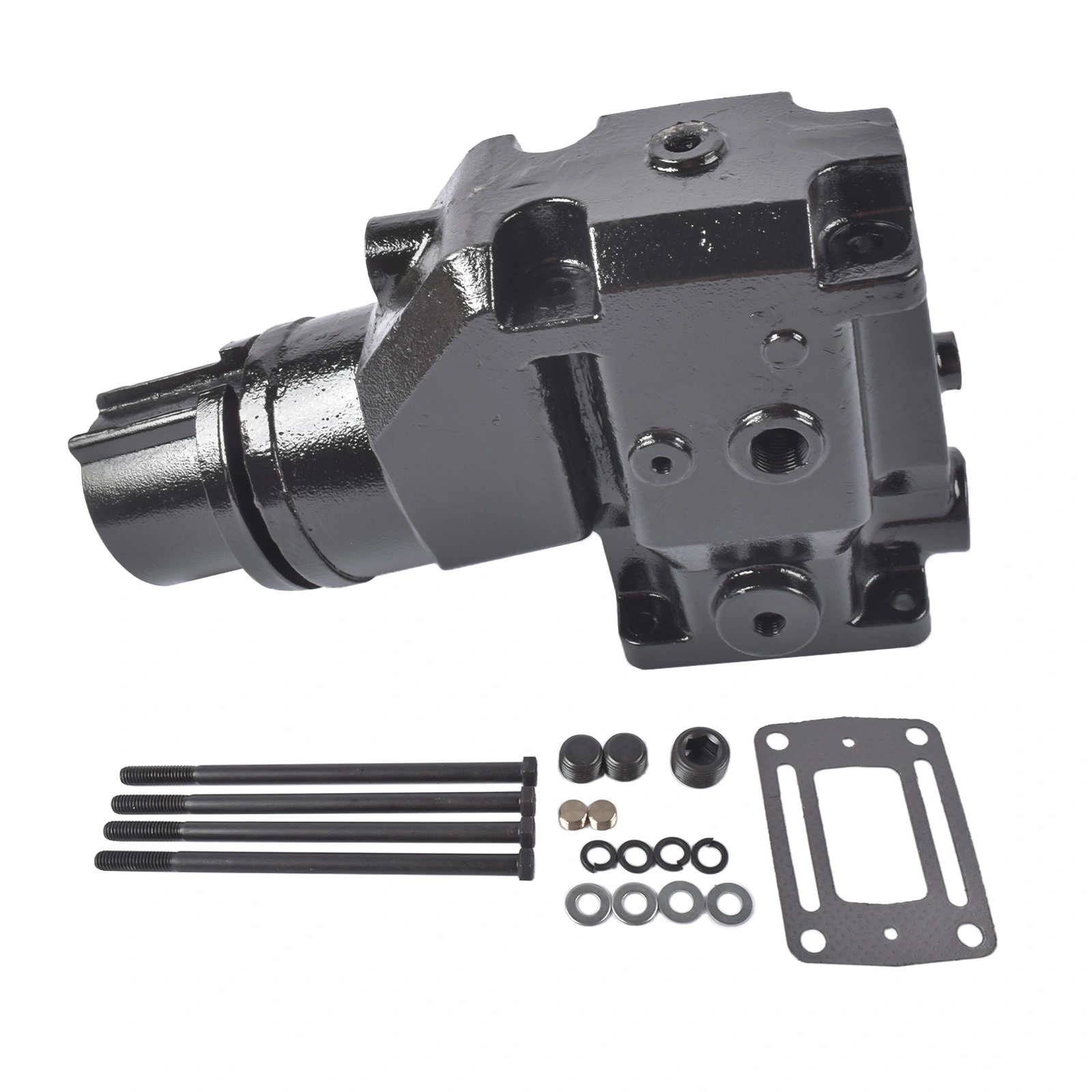 Exhaust Elbow Kit w/Gasket and Mounting Hardware Replacement for Volvo Penta OMC V6 V8 1992-on 913784 3857944 3863061 view 2