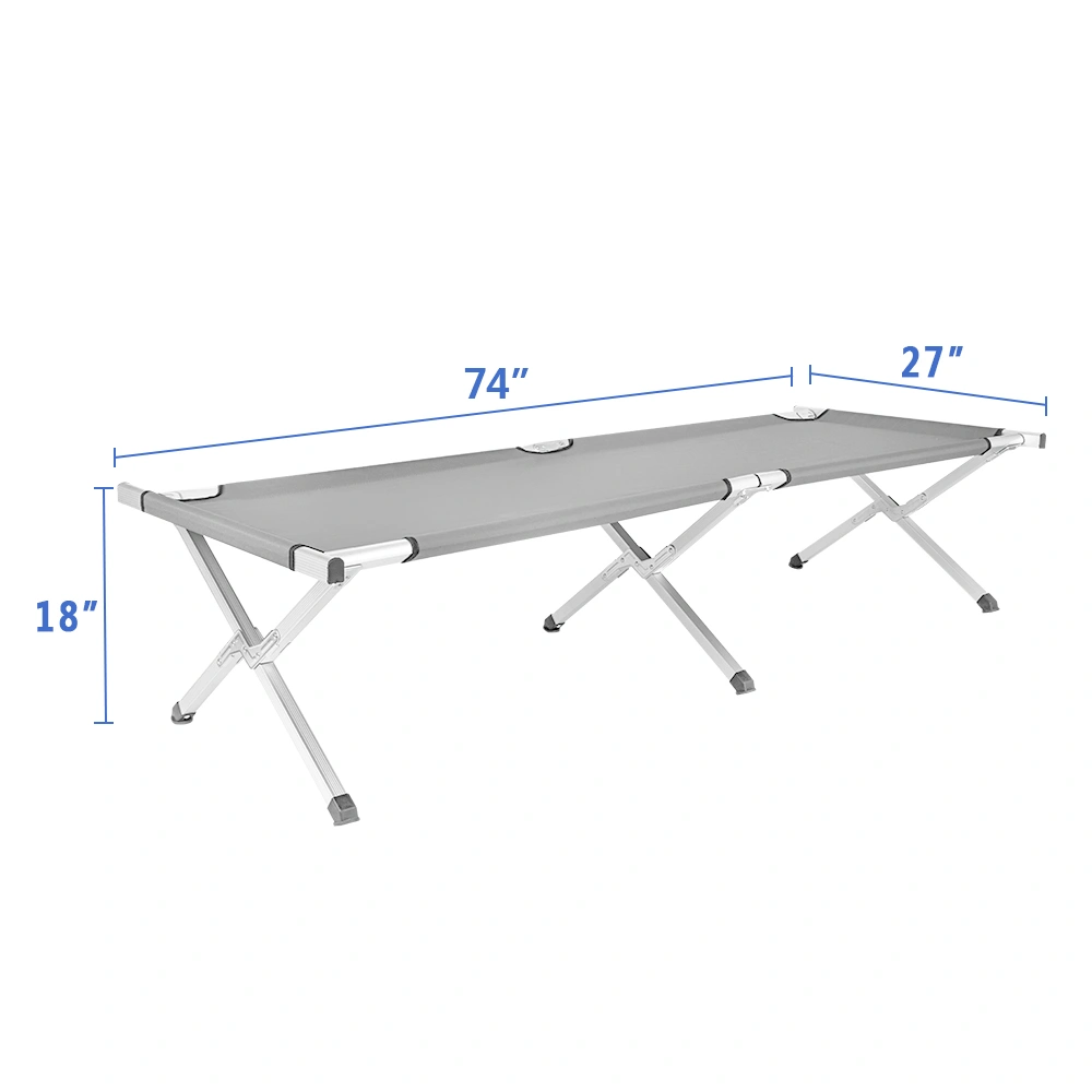 RHB-03A Portable Folding Camping Cot with Carrying Bag Army Green view 10