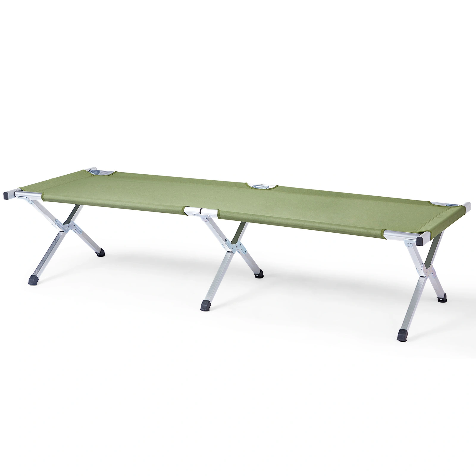 RHB-03A Portable Folding Camping Cot with Carrying Bag Army Green view 3