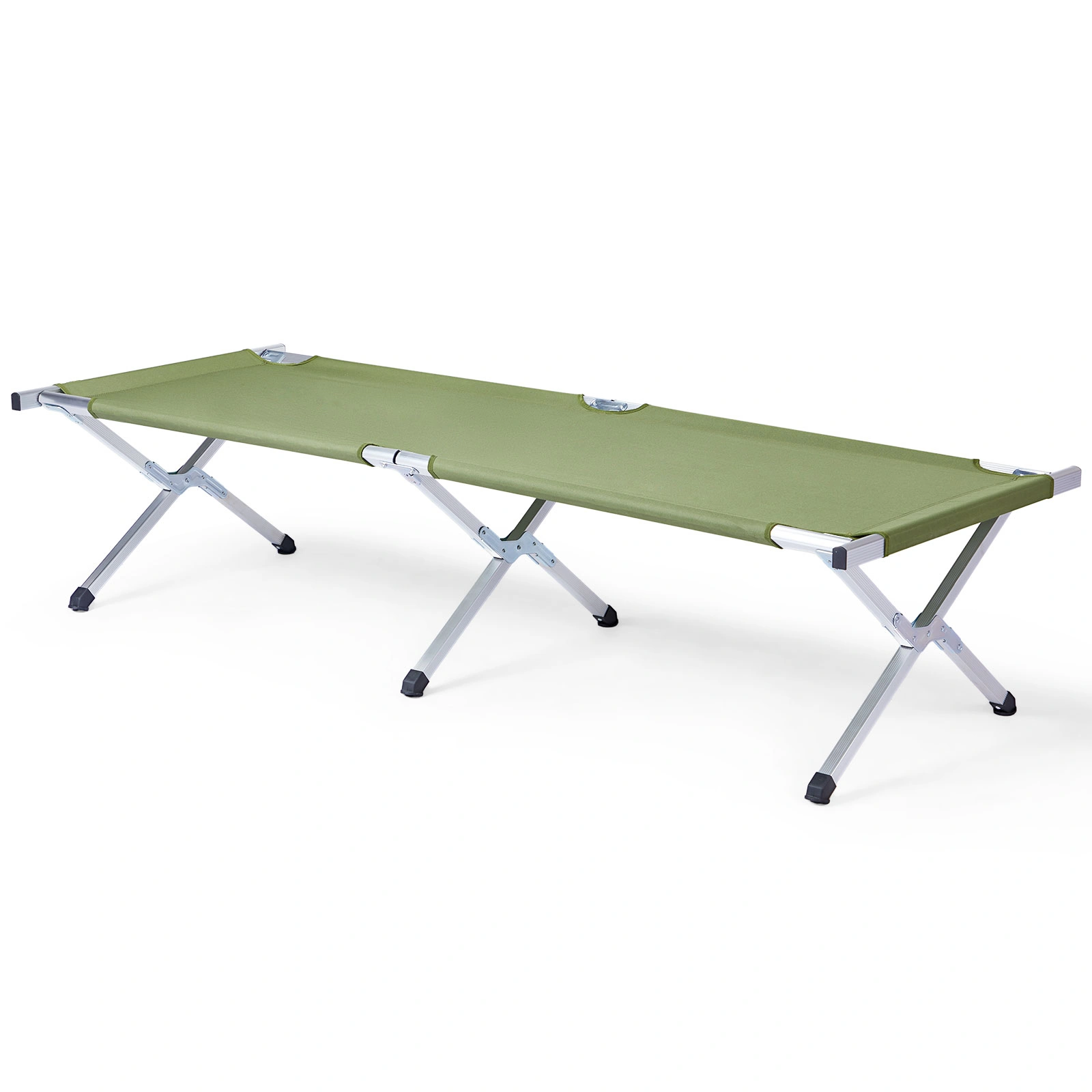 RHB-03A Portable Folding Camping Cot with Carrying Bag Army Green view 6