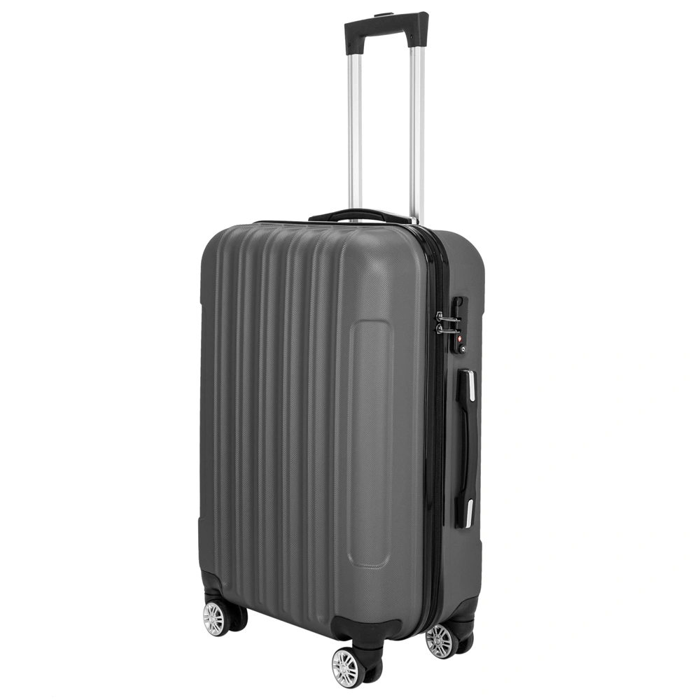 Lightweight 24in Hard Shell Carry On Luggage Suitcase, Hand Cabin Bag, Ryanair Priority British Airways Approved
