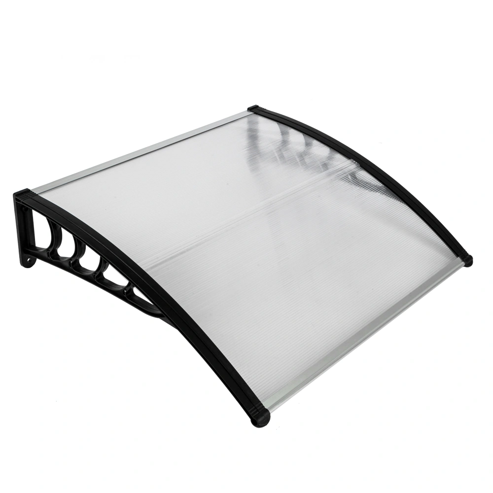 HT-100 x 96cm Household Application Door & Window Rain Cover Eaves Black Holder view 10