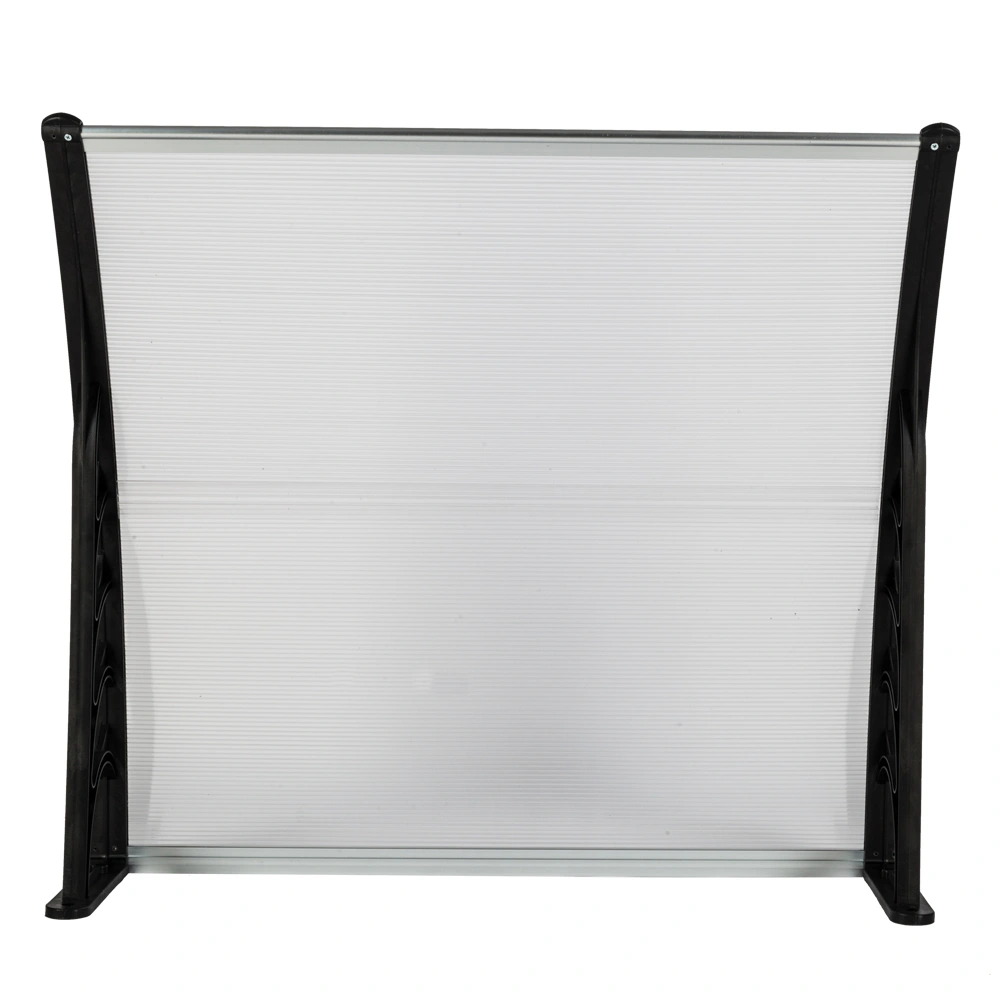 HT-100 x 96cm Household Application Door & Window Rain Cover Eaves Black Holder view 14