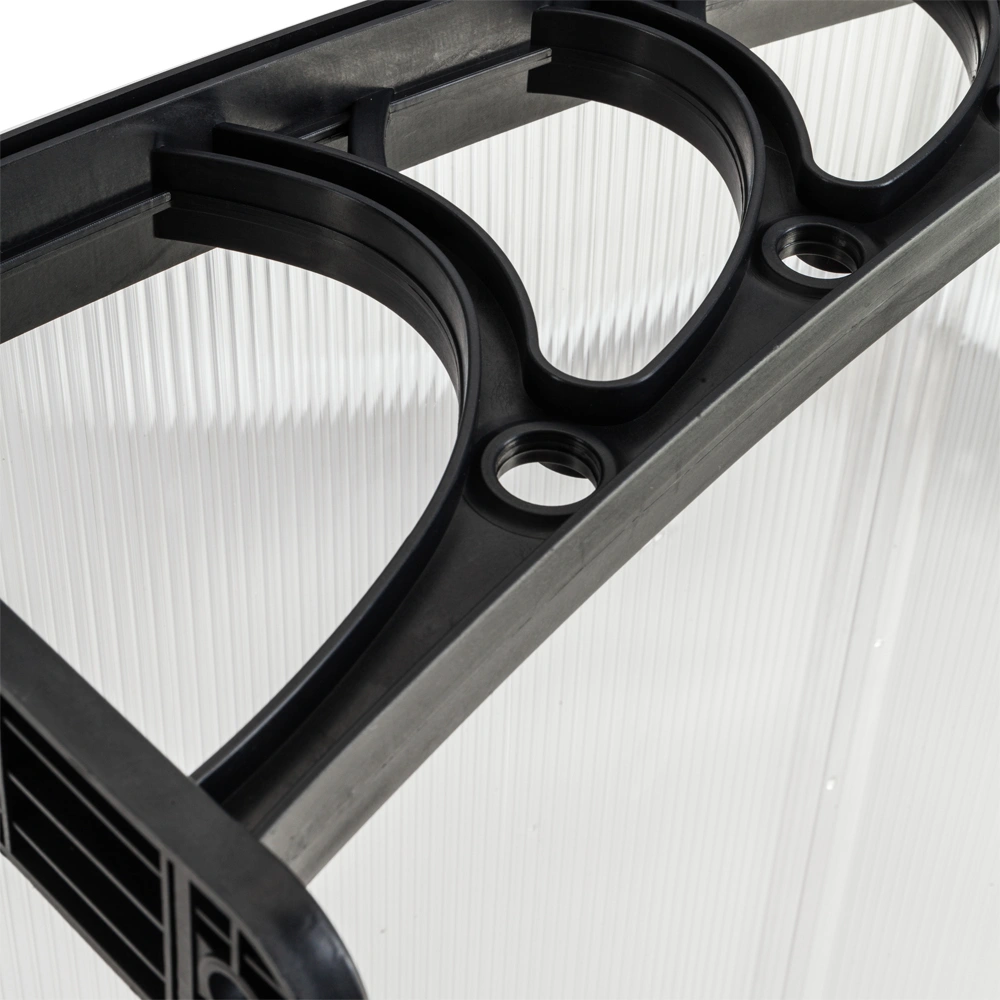 HT-100 x 96cm Household Application Door & Window Rain Cover Eaves Black Holder view 15