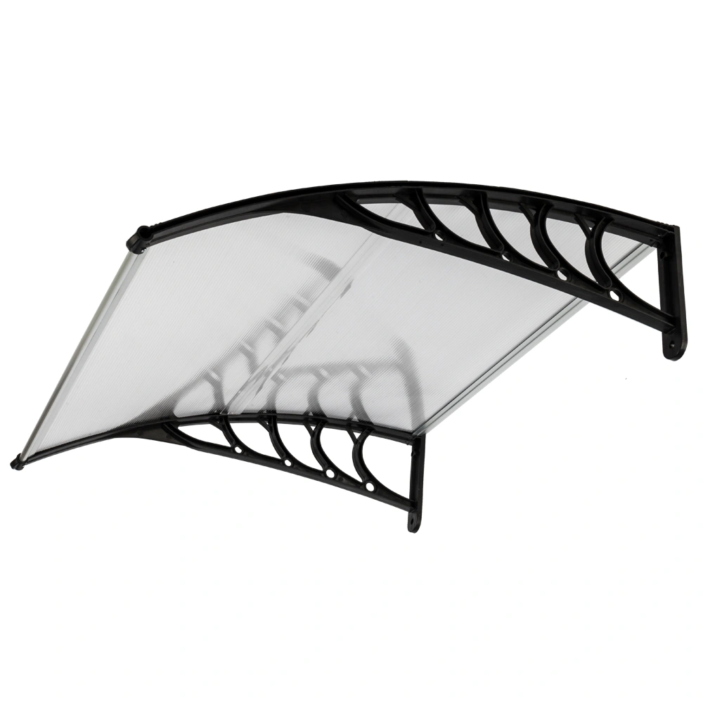 HT-100 x 96cm Household Application Door & Window Rain Cover Eaves Black Holder view 8