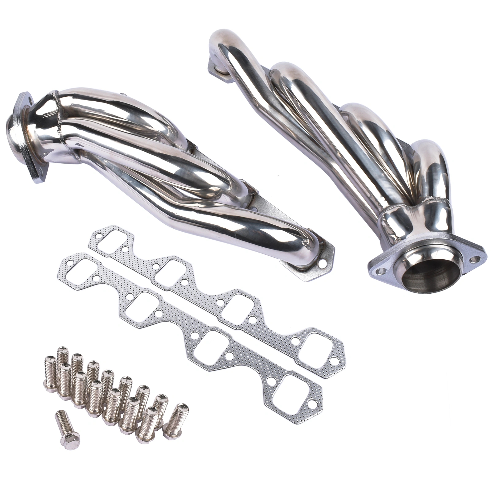 Exhaust Manifold Headers Stainless Steel for 1979-1993 Mustang 5.0 V8 GT LX SVT view 2