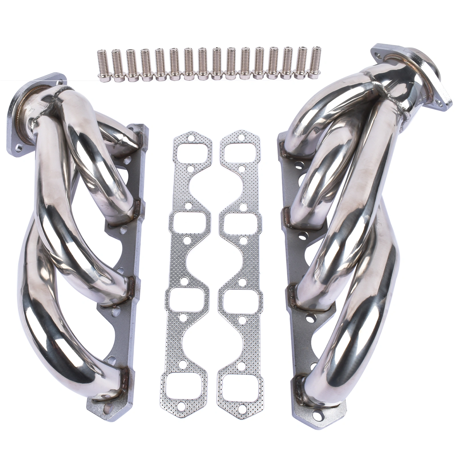 Exhaust Manifold Headers Stainless Steel for 1979-1993 Mustang 5.0 V8 GT LX SVT view 4