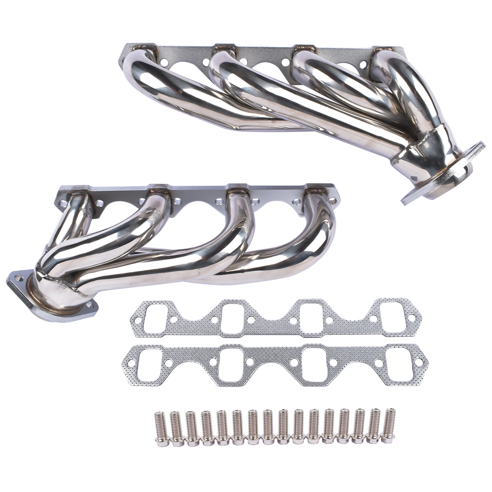 Exhaust Manifold Headers Stainless Steel for 1979-1993 Mustang 5.0 V8 GT LX SVT view 5