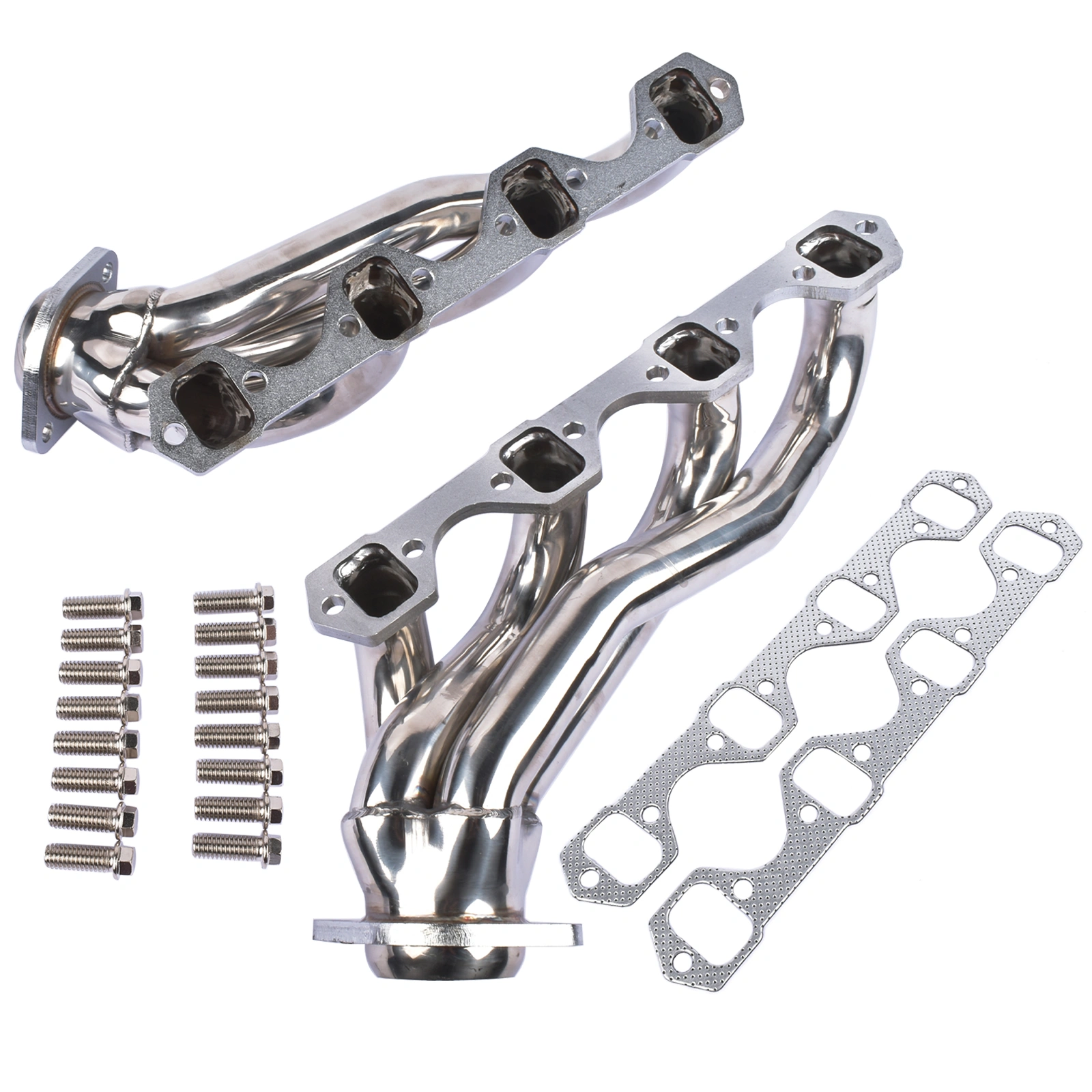 Exhaust Manifold Headers Stainless Steel for 1979-1993 Mustang 5.0 V8 GT LX SVT view 6