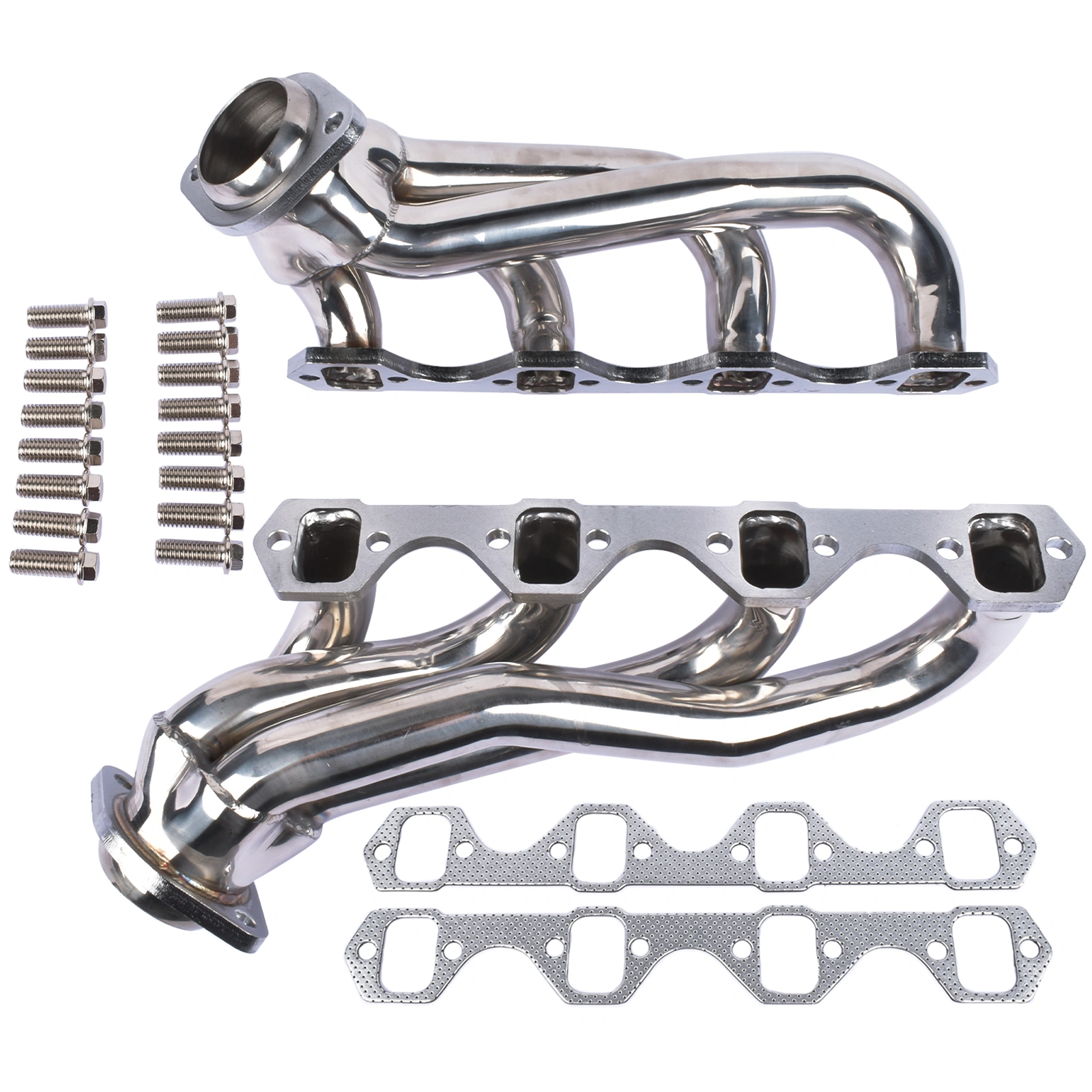 Exhaust Manifold Headers Stainless Steel for 1979-1993 Mustang 5.0 V8 GT LX SVT view 8