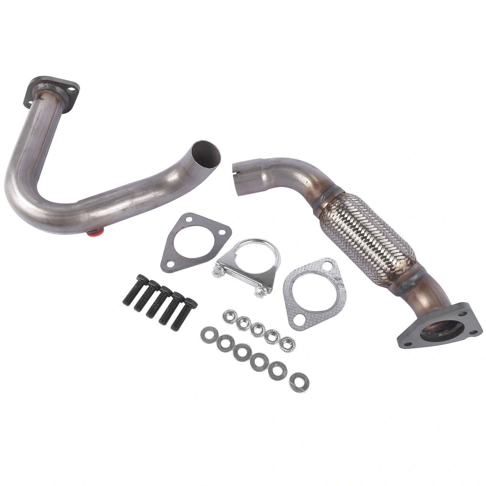 Exhaust Front Flex Pipe 52572 for Buick Encore 2013-2018 Chevy Trax 2015-2019 1.4L L4 GAS DOHC view 4