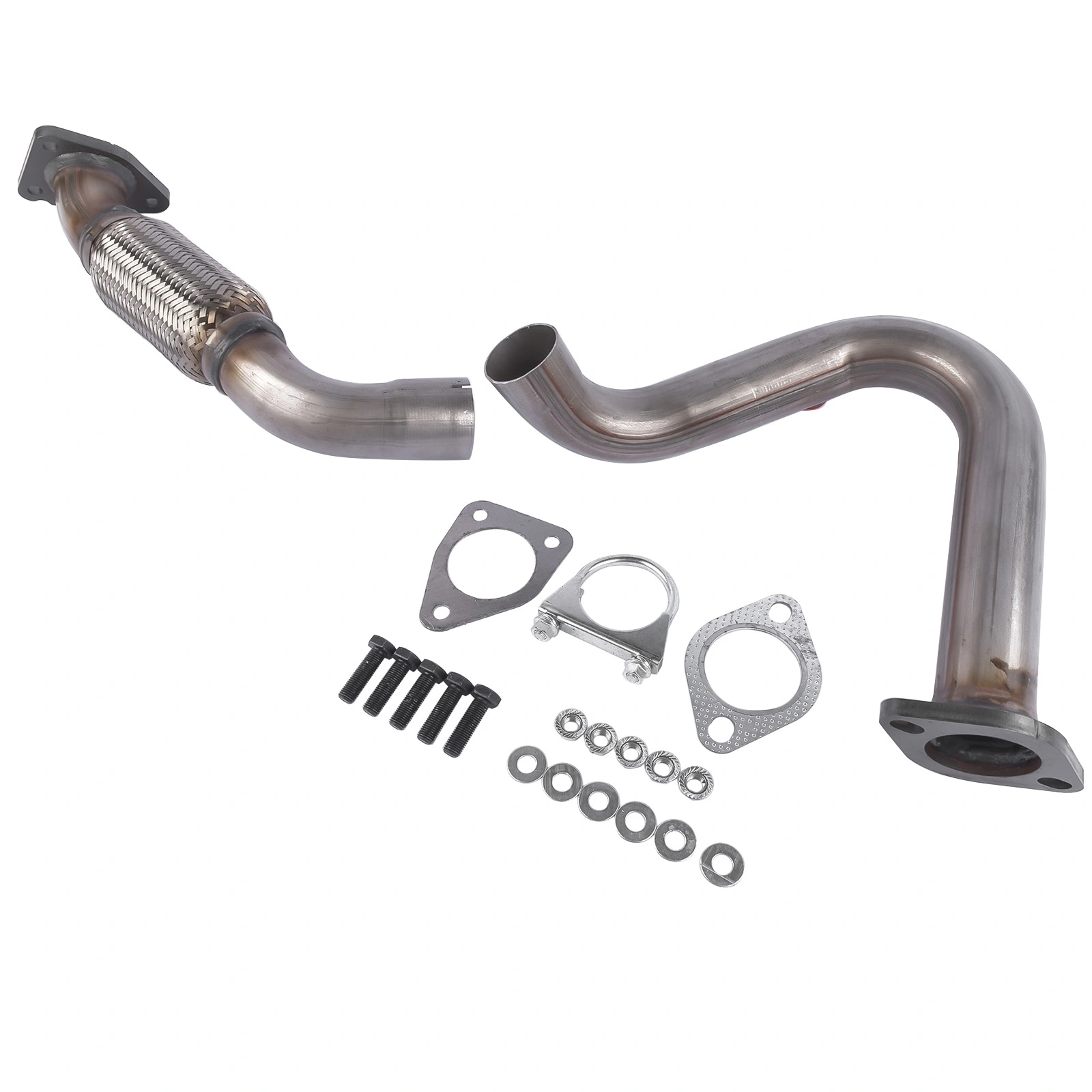 Exhaust Front Flex Pipe 52572 for Buick Encore 2013-2018 Chevy Trax 2015-2019 1.4L L4 GAS DOHC view 5