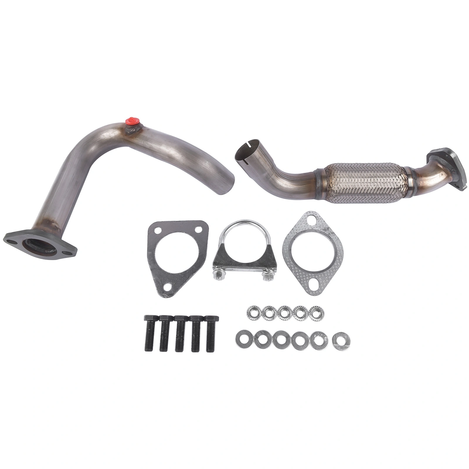 Exhaust Front Flex Pipe 52572 for Buick Encore 2013-2018 Chevy Trax 2015-2019 1.4L L4 GAS DOHC view 6