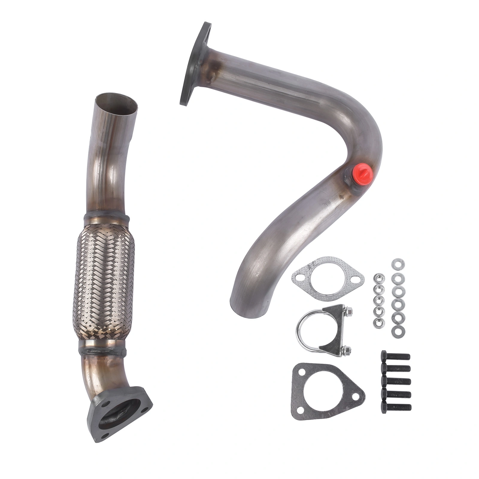 Exhaust Front Flex Pipe 52572 for Buick Encore 2013-2018 Chevy Trax 2015-2019 1.4L L4 GAS DOHC view 7