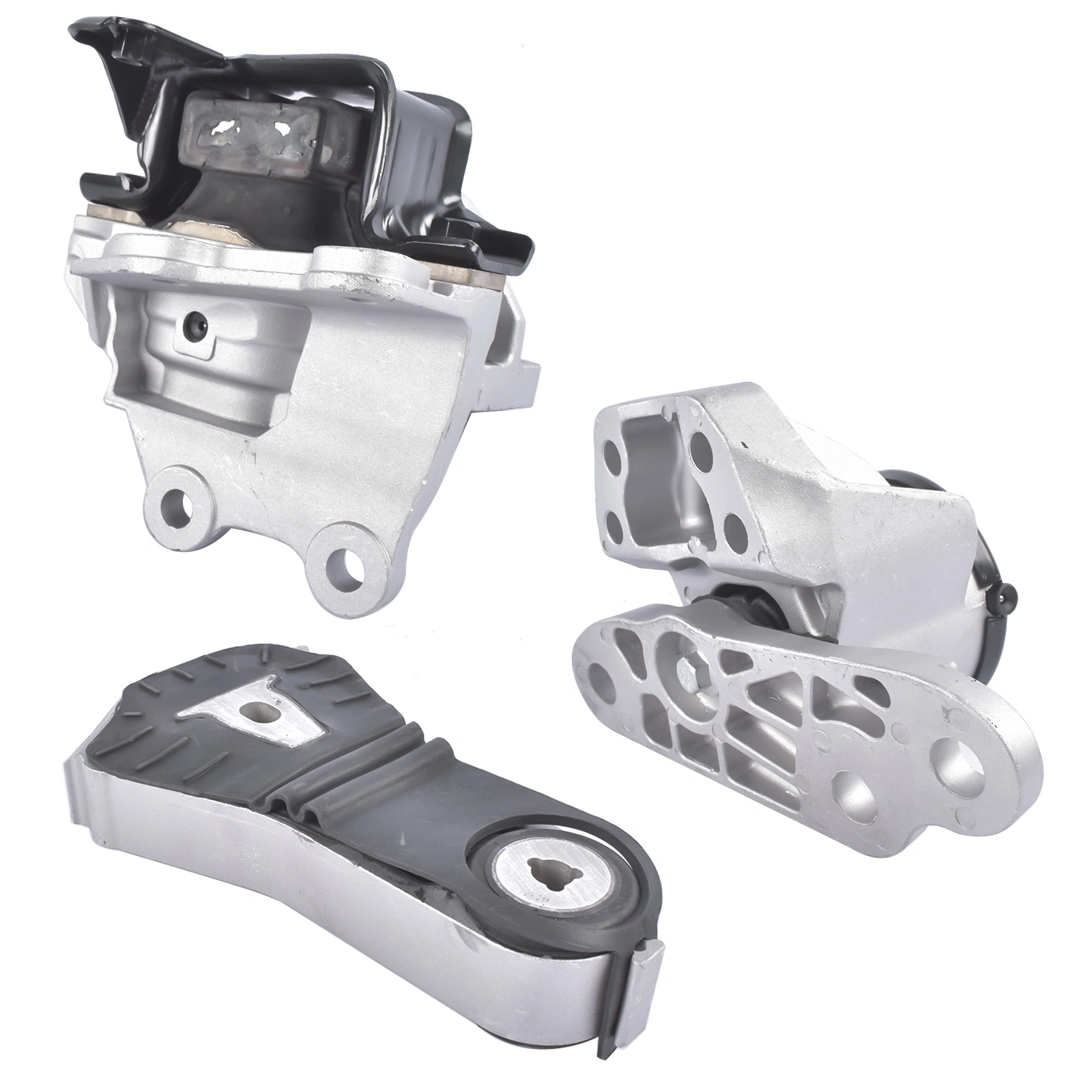 3PCS Engine & Transmission Mounts Set for 2016-2019 Ford Explorer 3.5L, Auto Trans Engine Mount Replacement Kit view 4