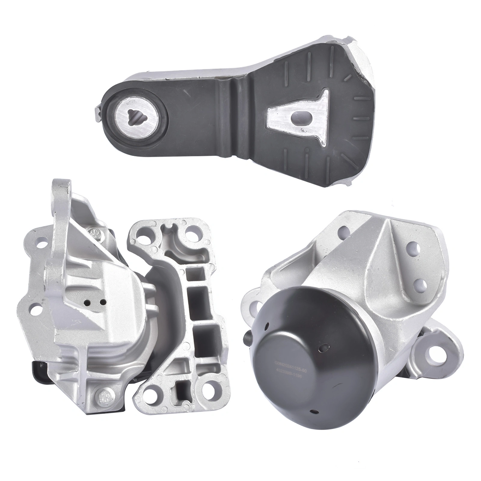 3PCS Engine & Transmission Mounts Set for 2016-2019 Ford Explorer 3.5L, Auto Trans Engine Mount Replacement Kit view 5
