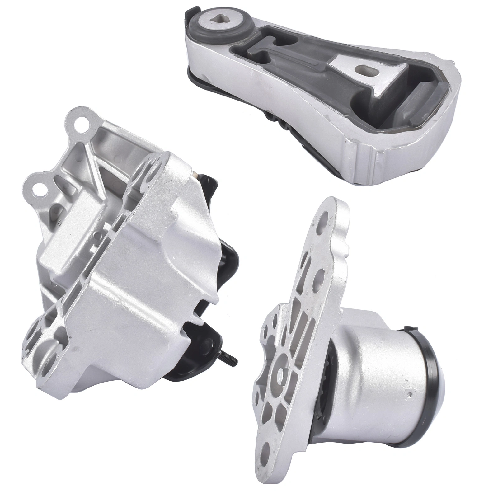 3PCS Engine & Transmission Mounts Set for 2016-2019 Ford Explorer 3.5L, Auto Trans Engine Mount Replacement Kit view 6