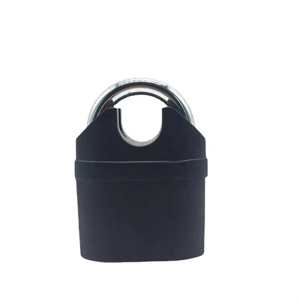 Heavy Duty Steel Waterproof Padlock with Alarm & 3 Keys - High Security Shackle Lock for Gate Door view 4