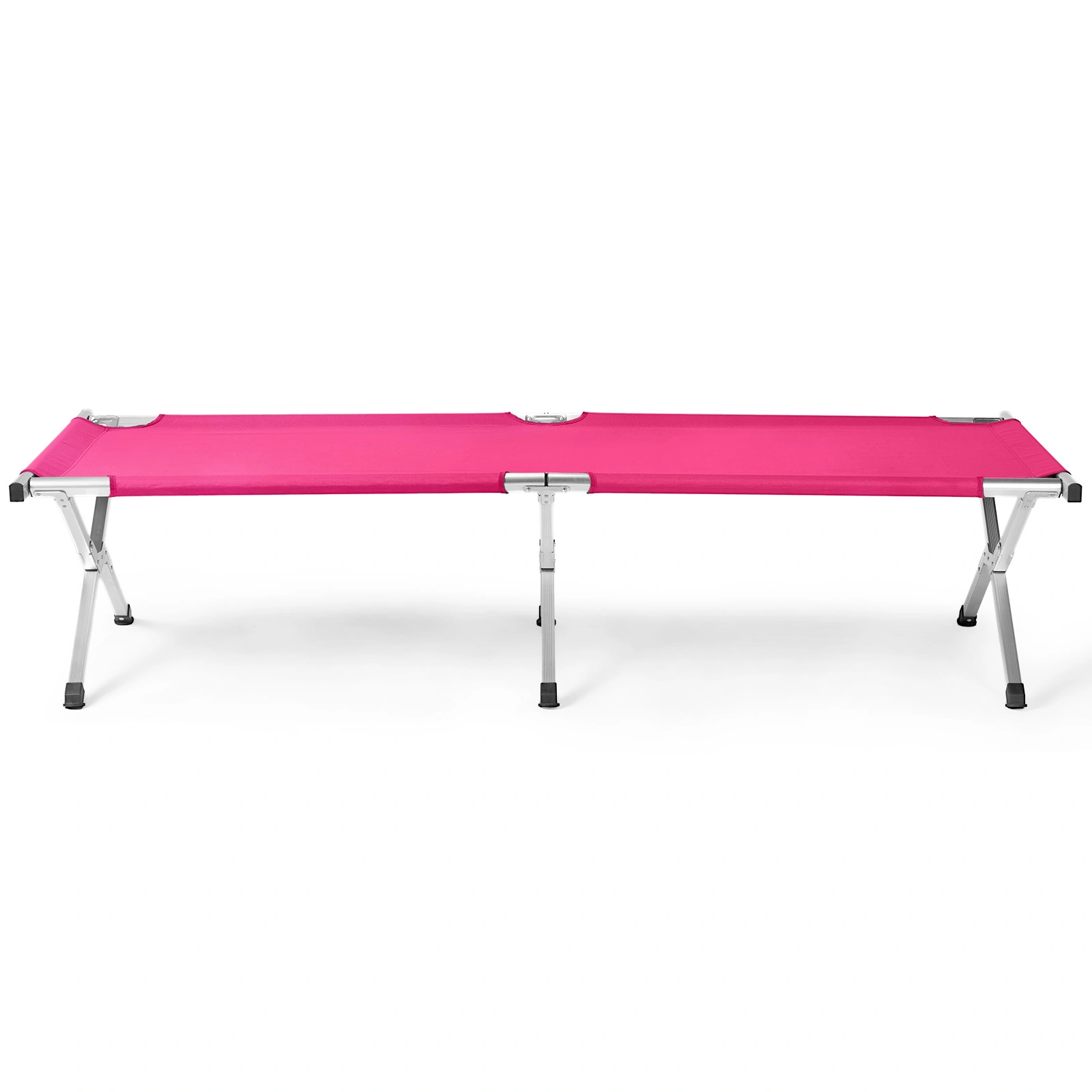 Portable Folding Camping Cot with Carrying Bag Army Pink view 12