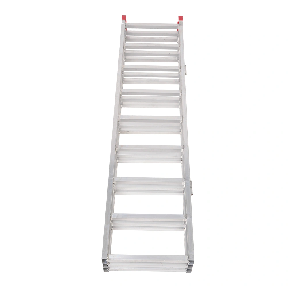 69x50 Tri-Fold ATV Motorcycle Loading Ramp for Pickup Truck Trailer Mower Folding