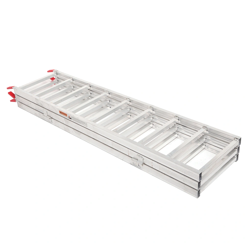 69x50 Tri-Fold ATV Motorcycle Loading Ramp for Pickup Truck Trailer Mower Folding view 2