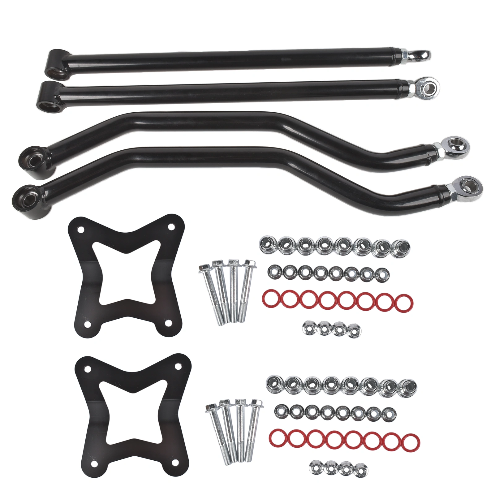 Black Steel Radius Arm Set Rear Fit for Polaris RZR XP 1000 & XP 4 1000 from 2014 view 5