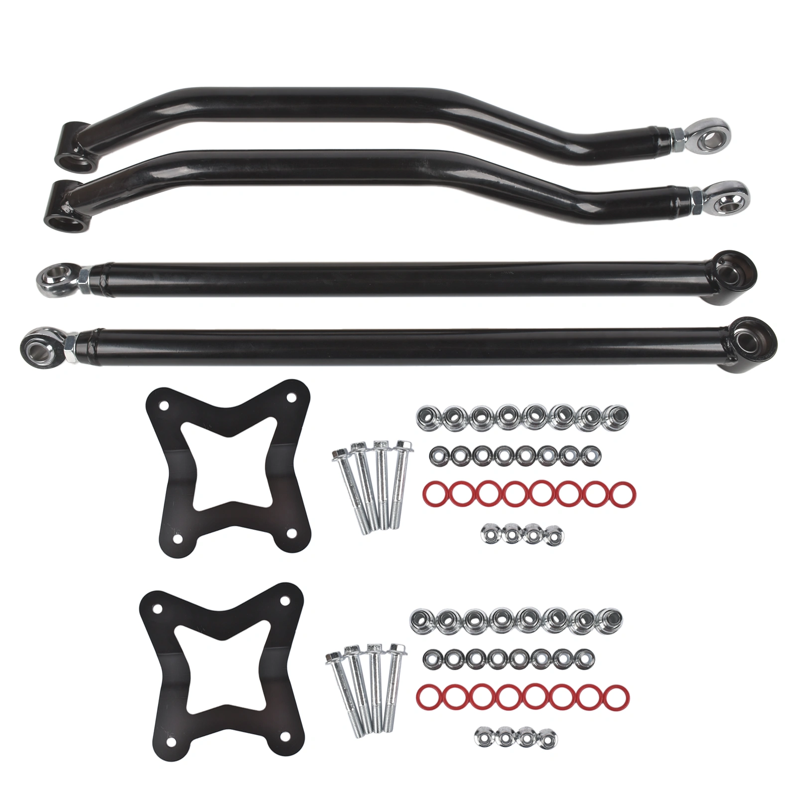 Black Steel Radius Arm Set Rear Fit for Polaris RZR XP 1000 & XP 4 1000 from 2014 view 6