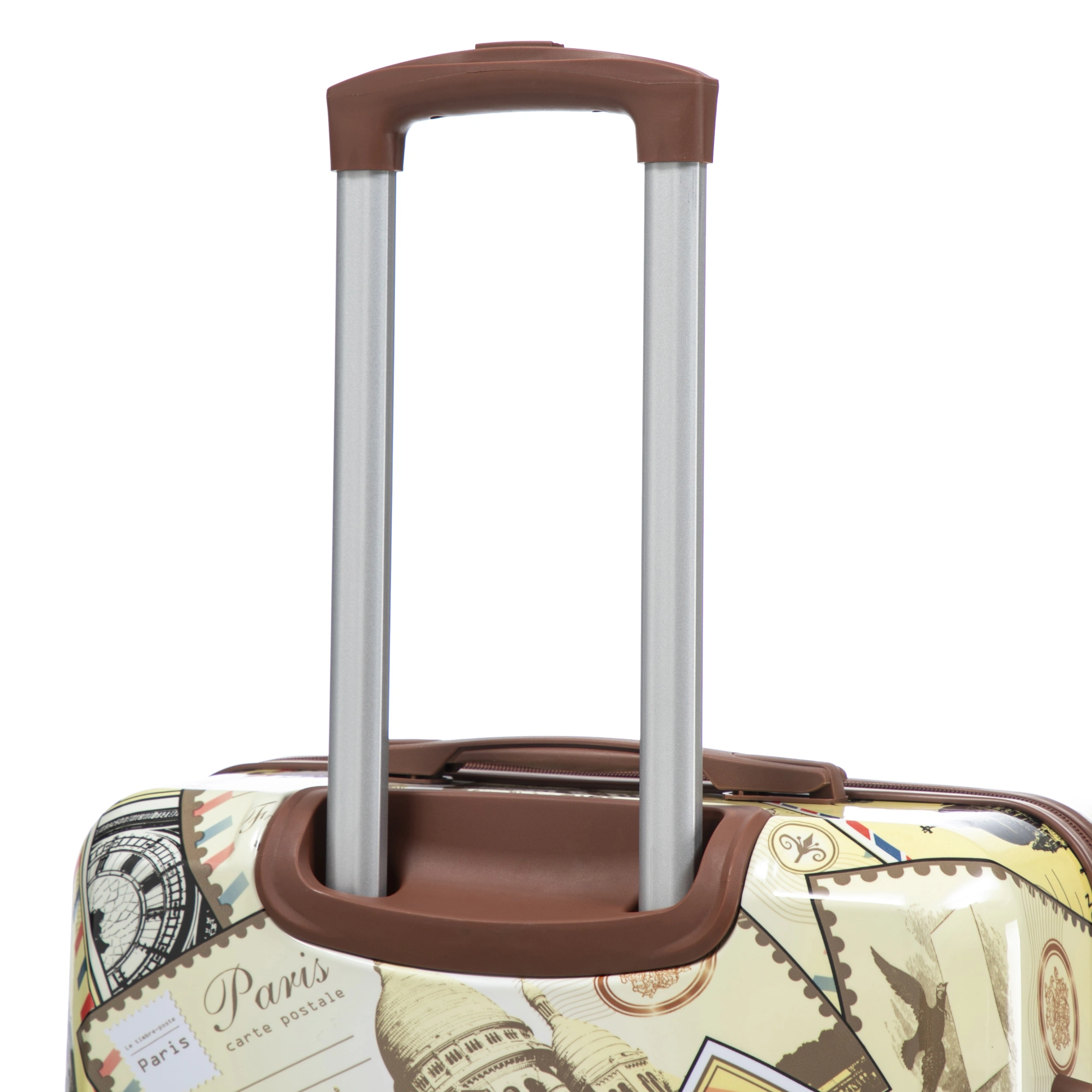 20"/24"/28" 3 pcs/set in PC Spinner Wheel Luggage, Carry on Suitcase, With Printed pattern and Combination Lock (City Stamps) view 13