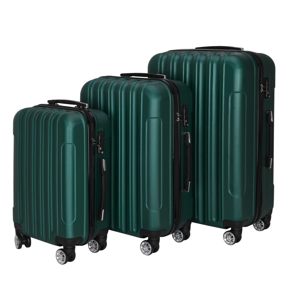 3-in-1 Multifunctional Large Capacity Traveling Storage Suitcase Dark Green view 5