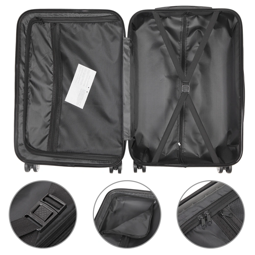 3-in-1 Multifunctional Large Capacity Traveling Storage Suitcase Dark Green view 9