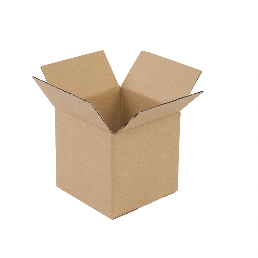 100 Corrugated Paper Boxes 4x4x4"(10*10*10cm)Yellow view 13