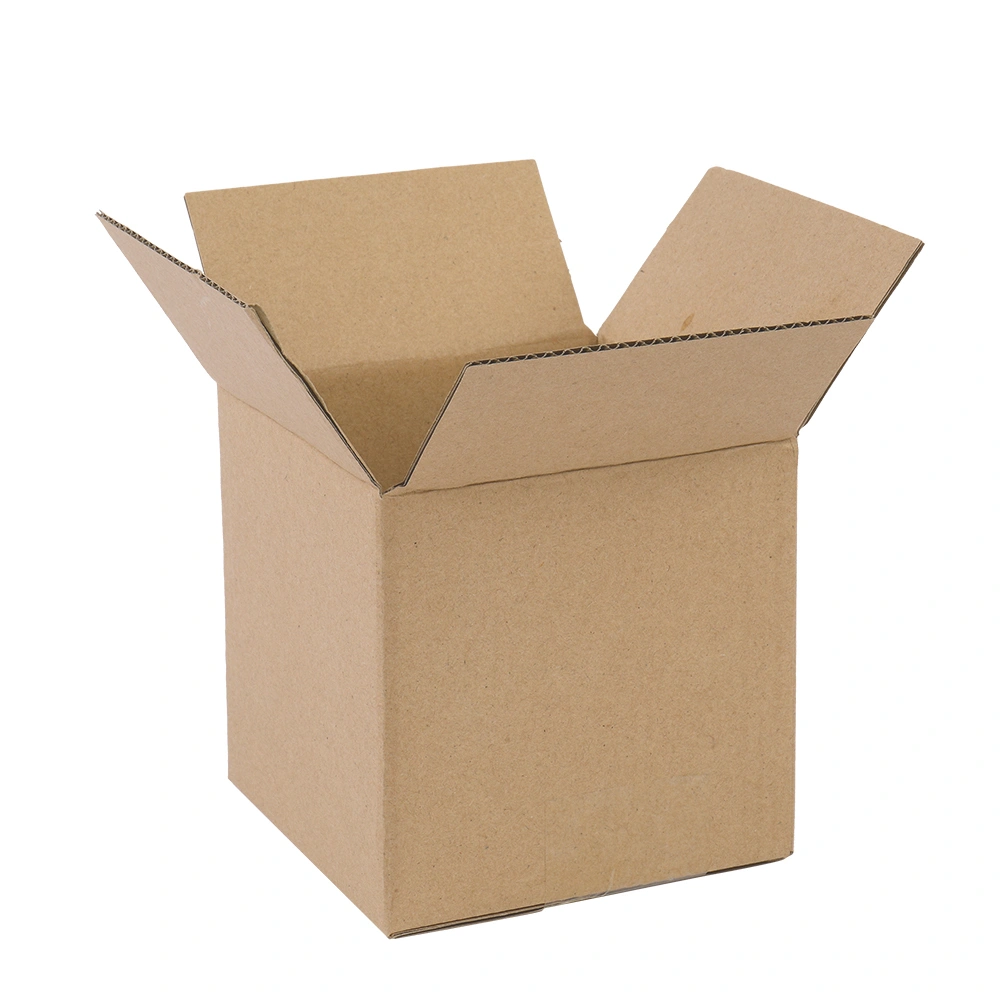 100 Corrugated Paper Boxes 4x4x4"(10*10*10cm)Yellow view 15