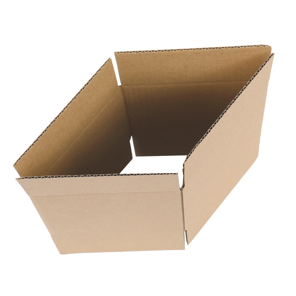 100 Corrugated Paper Boxes 4x4x4"(10*10*10cm)Yellow view 16