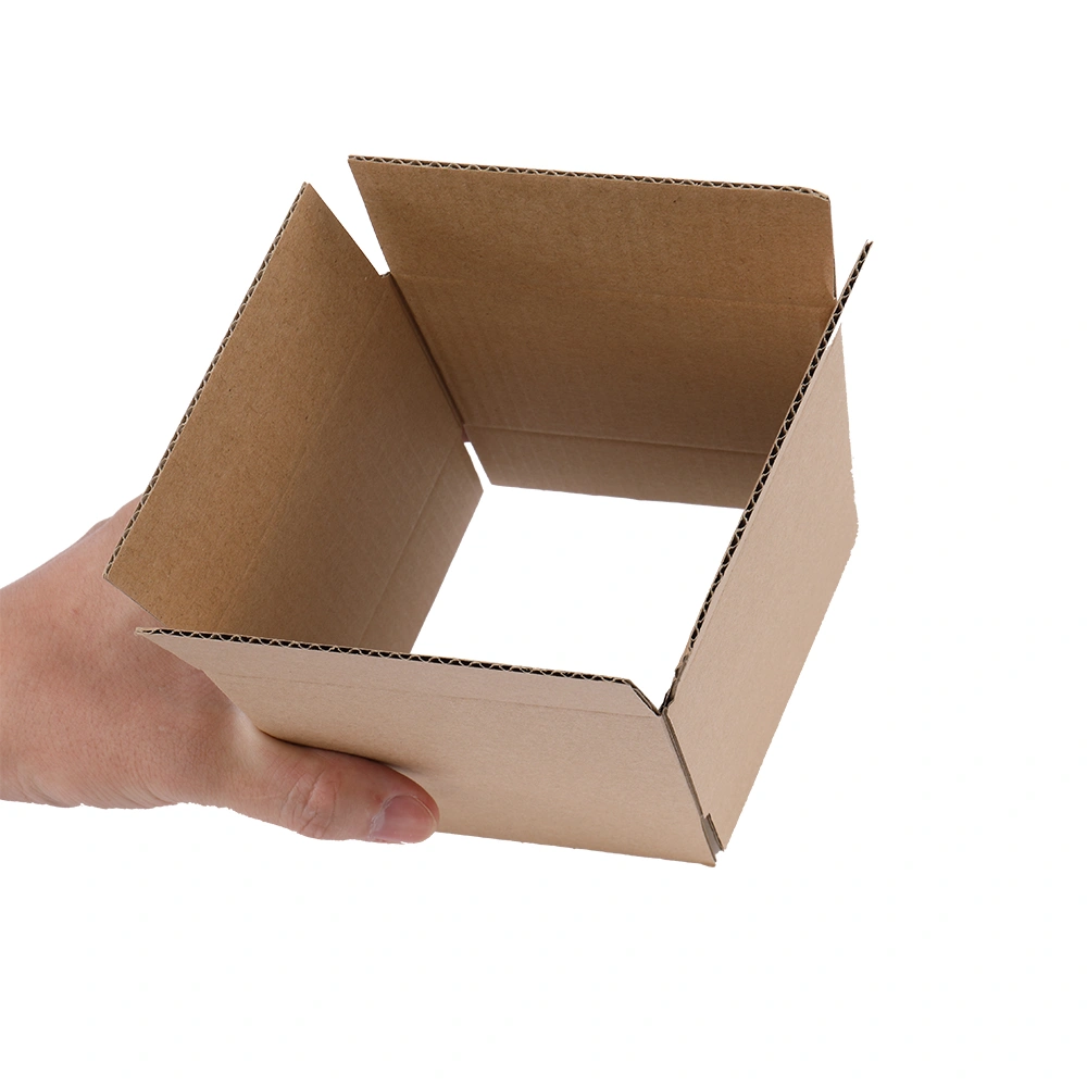 100 Corrugated Paper Boxes 4x4x4"(10*10*10cm)Yellow view 19