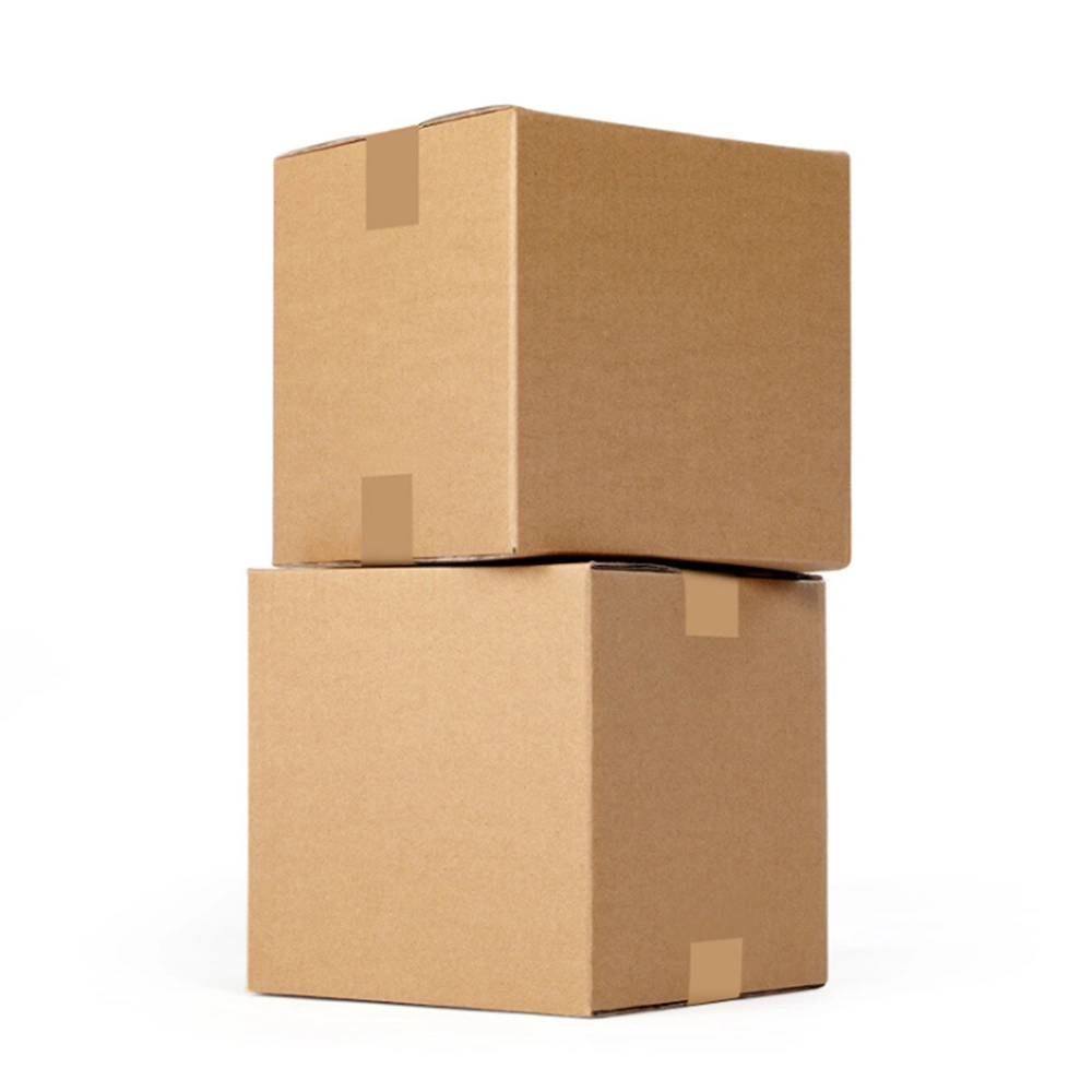 100 Corrugated Paper Boxes 4x4x4"(10*10*10cm)Yellow view 9