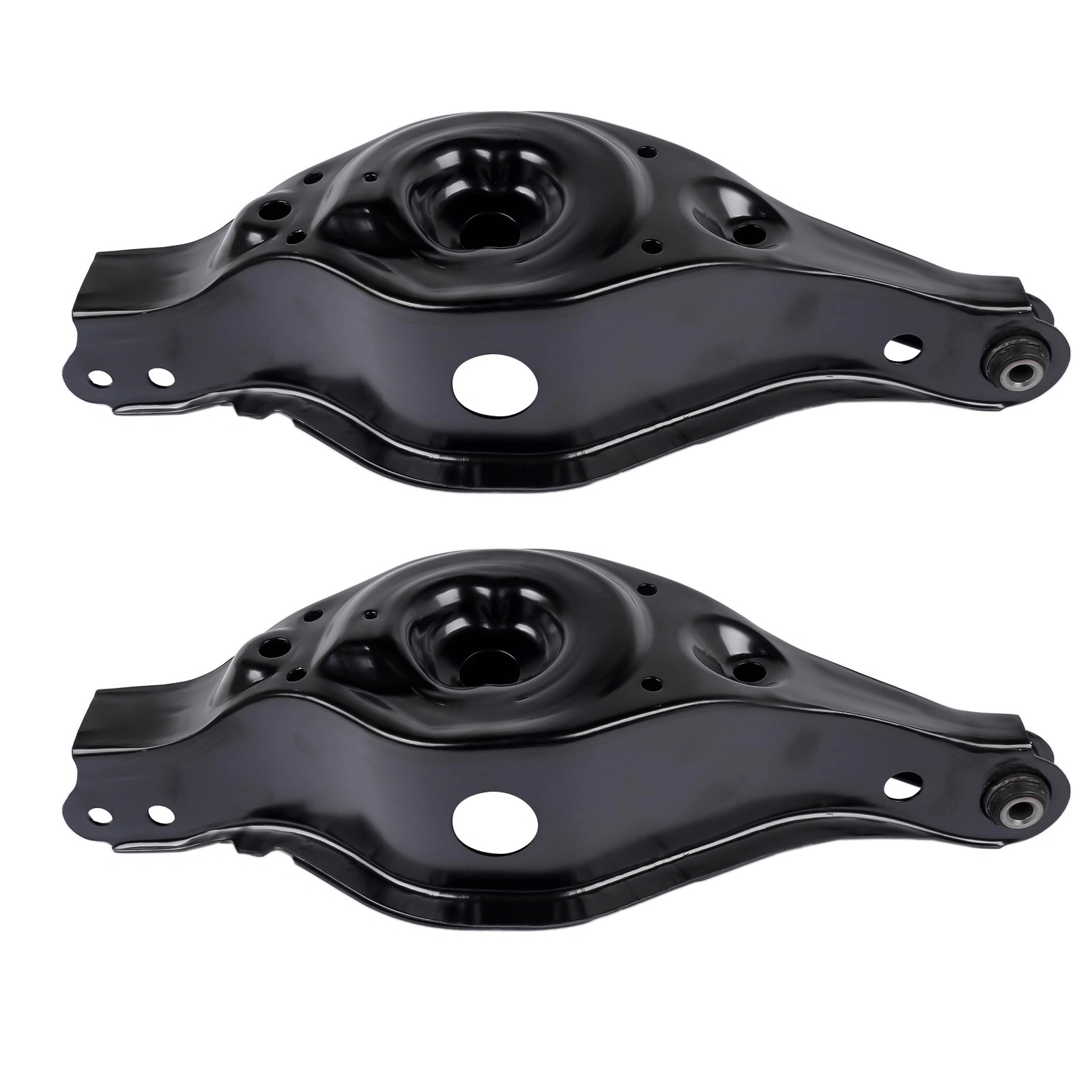 2pcs Rear Lower Control Arms Fit for Infiniti FX35 FX45 Base Sport Utility 3.5L V6 4.5L V8 DOHC 2003-2008 551B0CG000