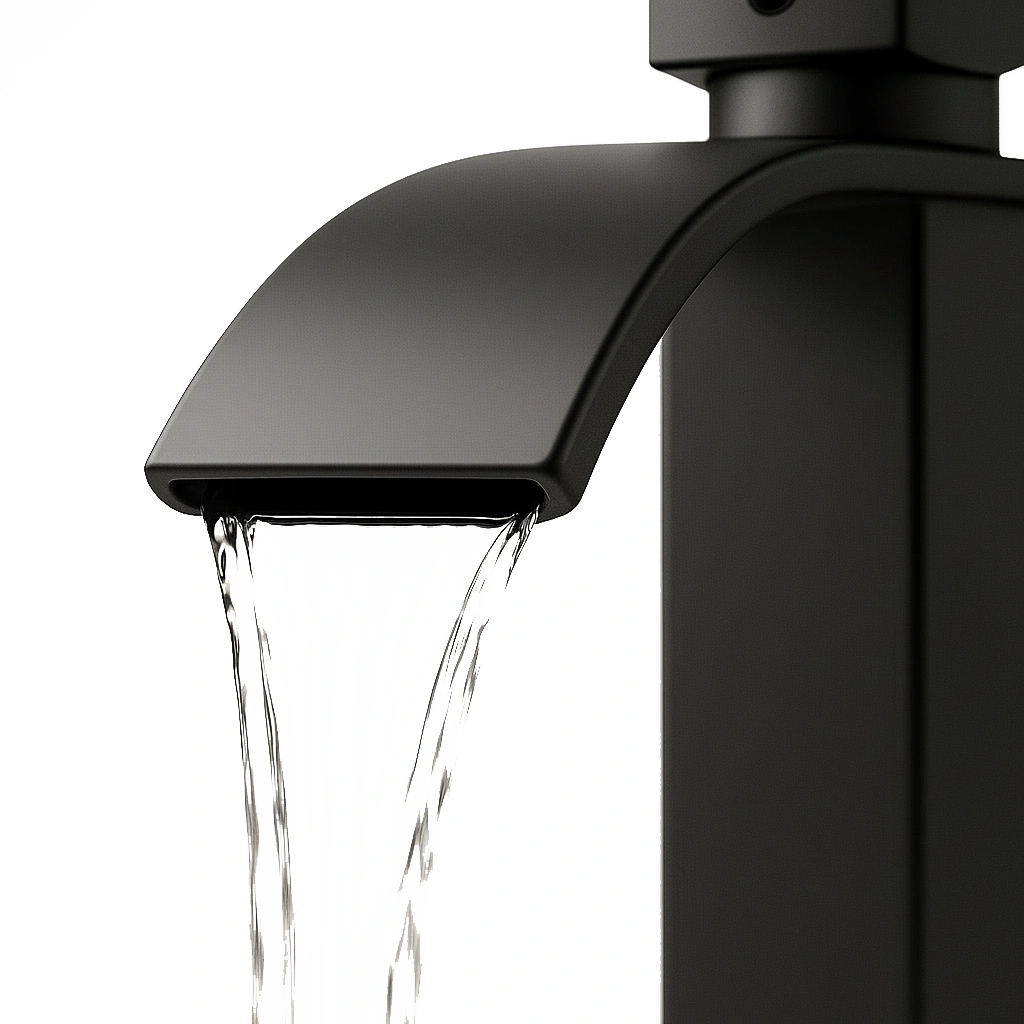 Single Handle Bathroom Faucet Lavatory Faucet Stainless Steel Single Hole-TP, Matte Black[Unable ship on weekends, TK/TEMU only for pickup, only TX10643 warehouse supports GOFO] view 2