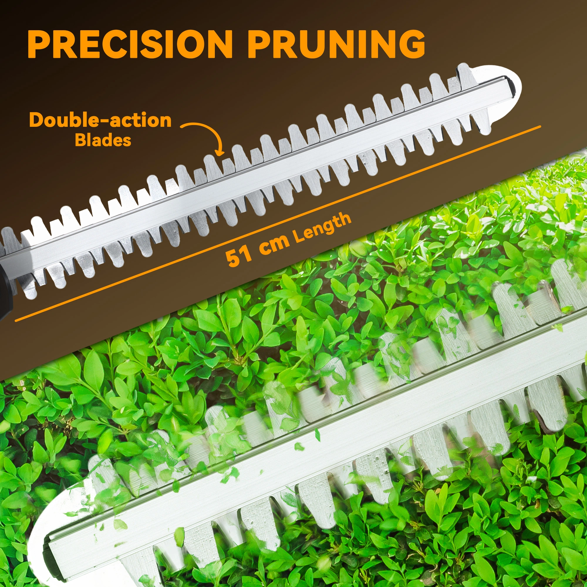 Professional Chainsaw, 20 Inch Bar Gas Powered, High Performance Logging Saw with Auto-Chain Oil, Easy Start Engine for Wood Cutting view 4