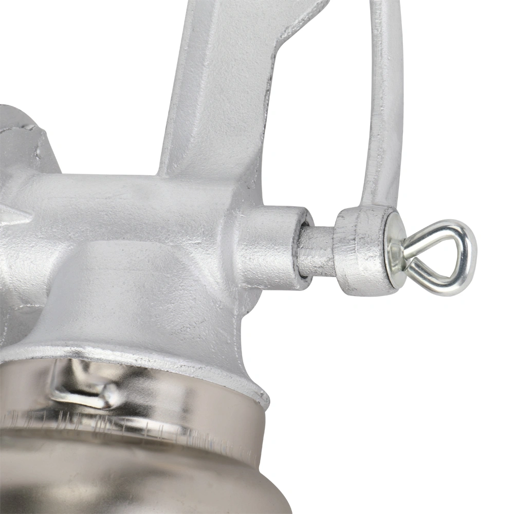 500# Home Use Hand Cranking Operation Grain Grinder Silver view 27