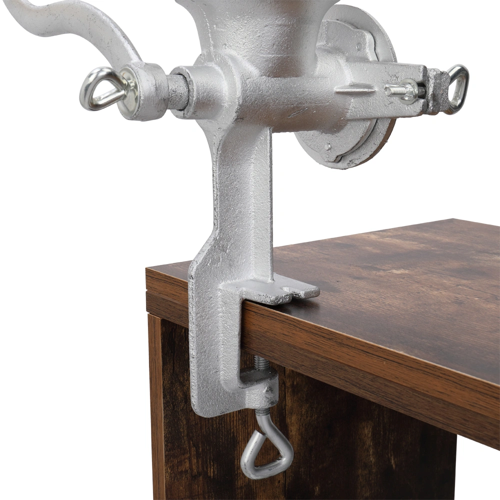 500# Home Use Hand Cranking Operation Grain Grinder Silver view 34