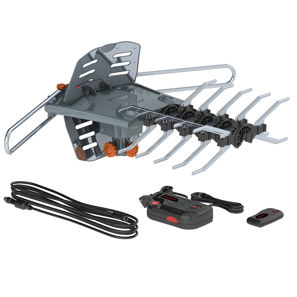 TA-102Y 360-Degree Rotation UV Dual Bands 28-36dB Outdoor Antenna Dovetail Guide without Stand view 7