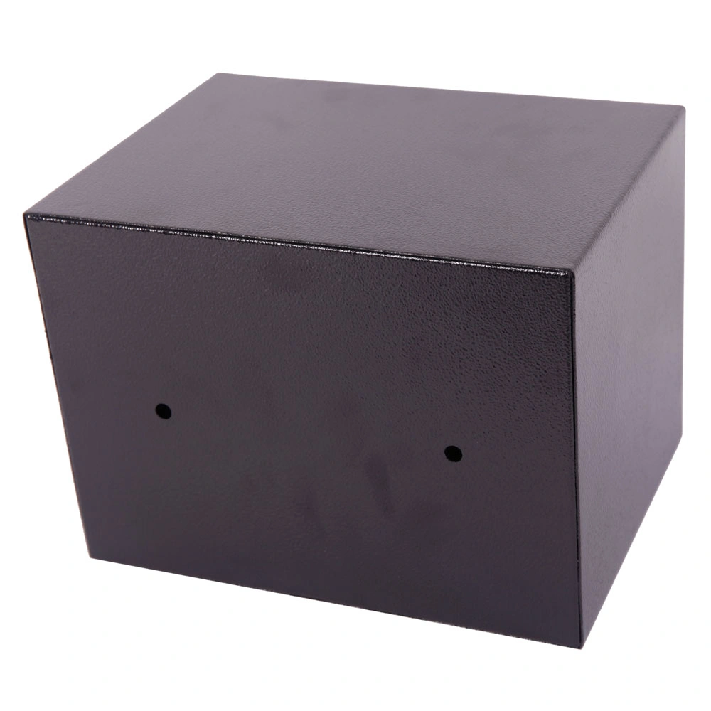 Mini Wall-in Style Electronic Code Metal Steel Box Safe Case 17EF Black view 12