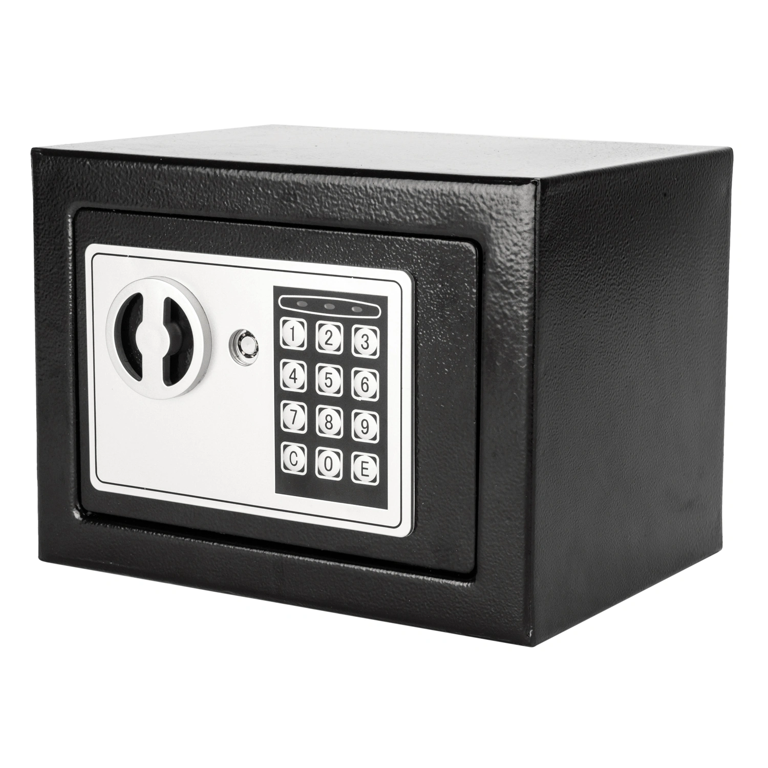 Mini Wall-in Style Electronic Code Metal Steel Box Safe Case 17EF Black view 49